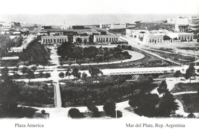 Plaza America actual Plaza San Martin 1906